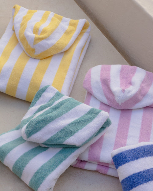 Kids Poncho Badstof Lila
