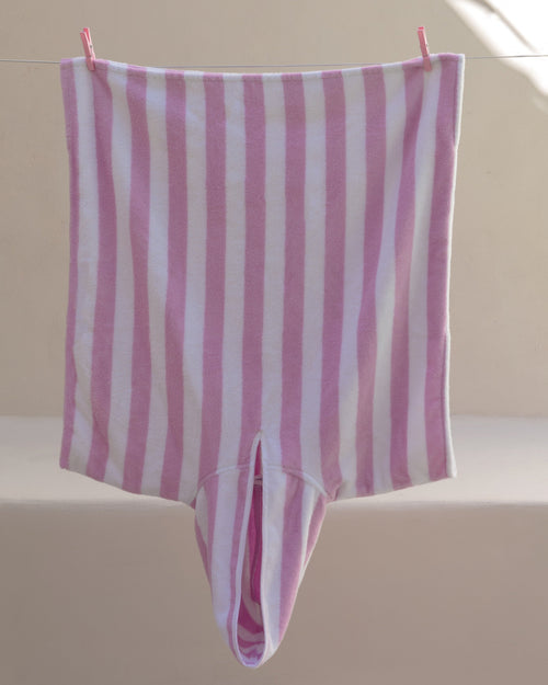 Kids Poncho Badstof Lila