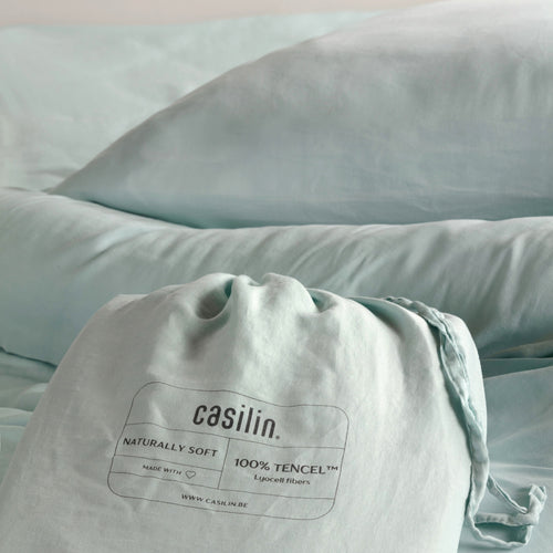 Tencel Satijn - Water Green